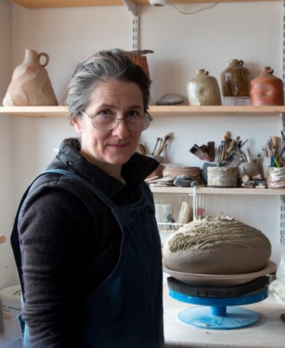 Patricia Shone. Raku ceramic artist