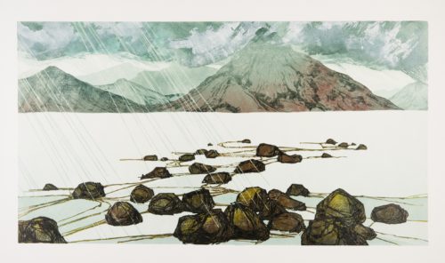Laura Boswell. Noonday_Squall (linocut, 570 x 320)
