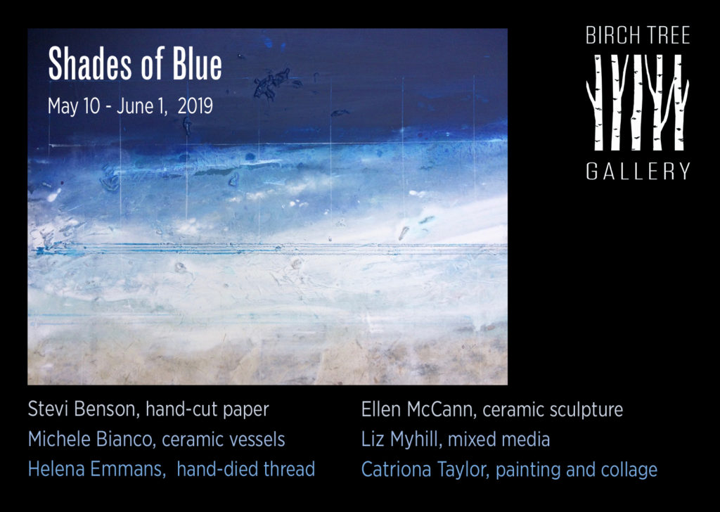 Birch Tree Gallery - ad Shades of Blue