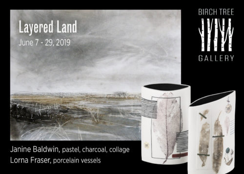 Birch Tree Gallery exhibition Layered Land