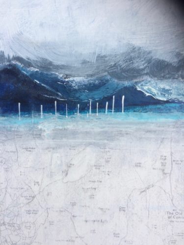 Catriona Taylor. Map of Mountains and Masts