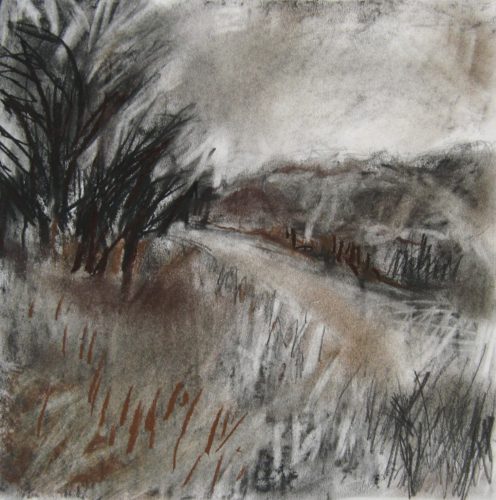 Rosedale-II-Janine-Baldwin-pastel-charcoal-and-graphite-on-paper-22-x-22cm-£19