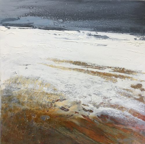 Glynnis Carter. 'Winter Horizon' 50 x 50 cm