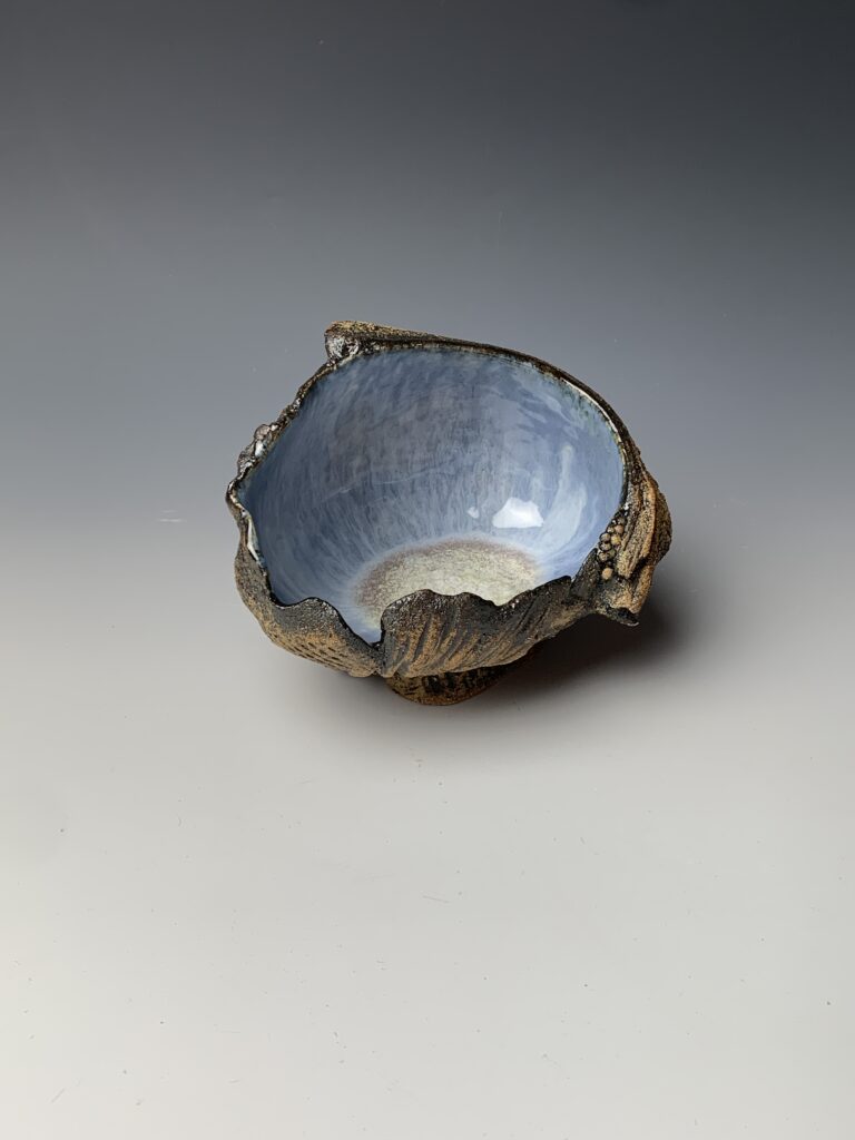 Hanna Salomonsson. Small blue/lilac bowl S-BG-01