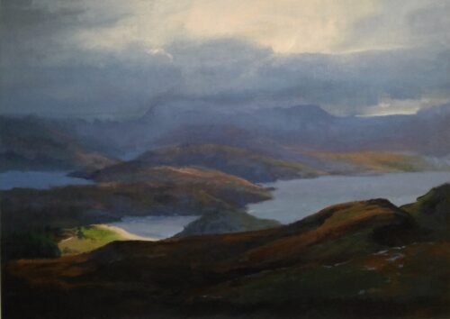 Colin Robertson - after the storm 70x50cms
