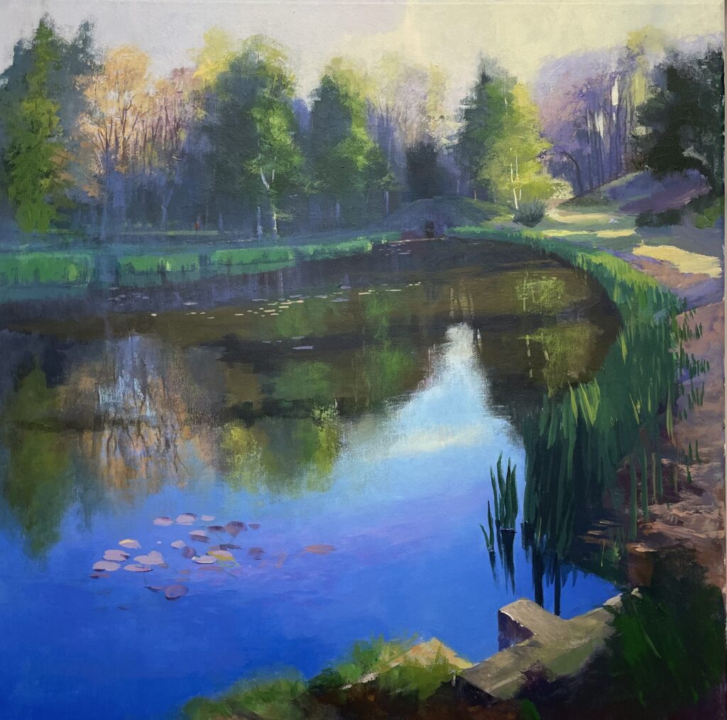 Colin Robertson - Morning Light 60x60 cm