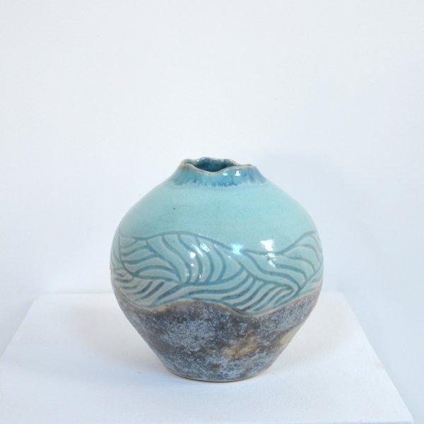 Belinda Glennon Small Rounded Lines Vessel 11 11H x 9W