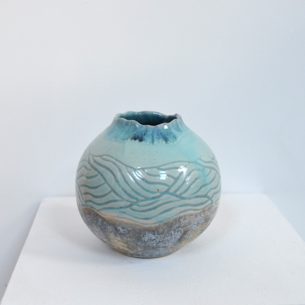 Belinda Glennon Small Rounded Lines Vessel 12 11H x 8W
