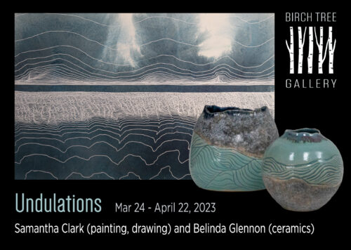 Exhibition 'Undulations': Samantha Clark and Belinda Glennonl