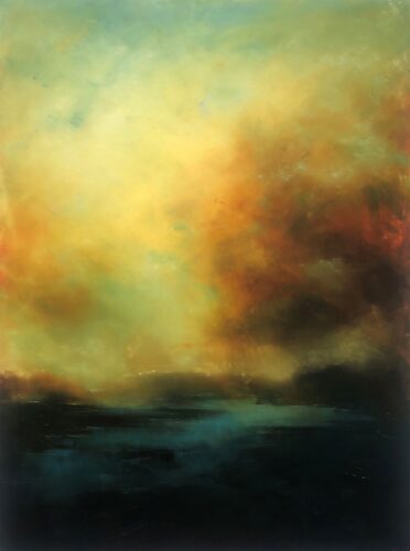 Paula Dunn. ‘Safe Harbour’ 90 x 120 cm