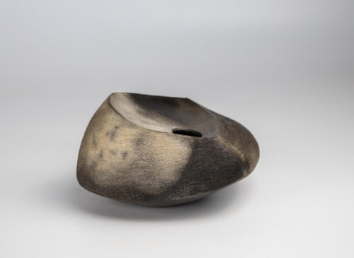 Heather Armstrong ,RockFall 3, ceramic, 17x16x10cm