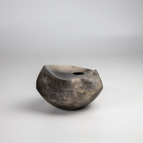 Heather Armstrong ,RockFall6, ceramic, 15x13x10